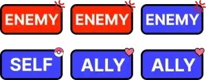 Move Target Image for All Adjacent Enemies