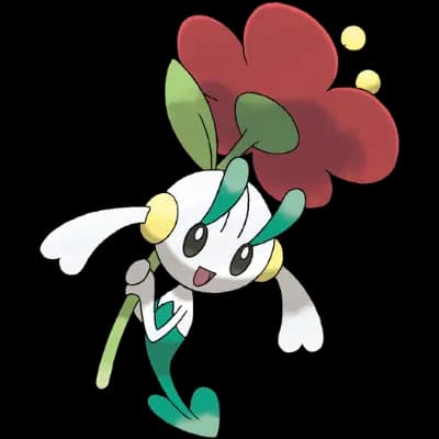 Pokemon Main Image for Red Flower