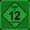 Rating Icon for USK 12