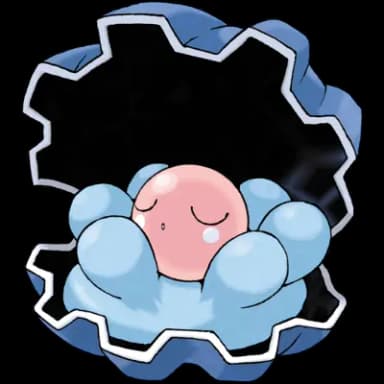 Pokémon of the day image: Clamperl