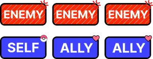 Move Target Image for Enemy Field