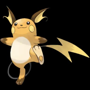 Pokémon of the day image: Raichu