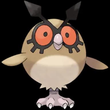 Pokémon of the day image: Hoothoot