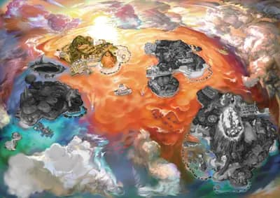 Alola (Ultra Sun and Ultra Moon) Map for Melemele