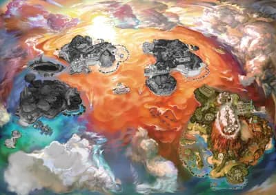 Alola (Ultra Sun and Ultra Moon) Map for Ula'Ula